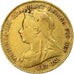 Groot Bretagne, Victoria, 1/2 Sovereign, 1895, Goud, ZF, KM:784