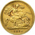 Groot Bretagne, Victoria, 1/2 Sovereign, 1895, Goud, ZF, KM:784