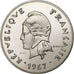 New Caledonia, 50 Francs, 1967, Paris, ESSAI, Nickel, MS(65-70), KM:E13