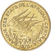 Moneta, Stati dell’Africa centrale, 25 Francs, 1975