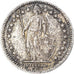 Moneda, Suiza, 2 Francs, 1944, Bern, MBC, Plata, KM:21