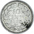 Munten, Nederland, Wilhelmina I, 10 Cents, 1938, Utrecht, ZF, Zilver, KM:163