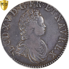 França, Louis XV, Ecu aux 3 couronnes, 1715, Lille, Pedigree, Prata, PCGS