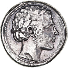 Sicily, Tetradrachm, 455-430 BC, Leontini, Pedigree, Plata, BC+, HGC:2-667