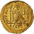 Phocas, Solidus, 606-607, Constantinople, Or, TTB+, Sear:620