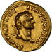 Domitian, Aureus, 77-78, Rome, Oro, MB+, RIC:II.1 960