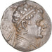 Bactria, Heliokles Dikaios, Tetradrachm, ca. 145-130 BC, Plata, MBC+, HGC:12-169