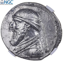 Pártia (Reino de), Mithradates II, Drachm, ca. 121-91 BC, Rhagae, Prata, NGC
