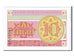 Biljet, Kazachstan, 10 Tyin, 1993, NIEUW