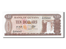 Geldschein, Guyana, 10 Dollars, 1992, KM:23f, UNZ
