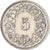 Coin, Switzerland, 5 Rappen, 1954