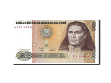 Geldschein, Peru, 500 Intis, 1987, KM:134b, UNZ