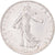 Moneda, Francia, Semeuse, 2 Francs, 1909, Paris, MBC+, Plata, KM:845.1