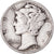 Moneda, Estados Unidos, Mercury Dime, Dime, 1943, U.S. Mint, San Francisco, MBC