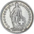 Coin, Switzerland, 2 Francs, 1943, Bern, AU(50-53), Silver, KM:21