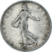 Moneta, Francia, Semeuse, Franc, 1904, Paris, MB+, Argento, KM:844.1