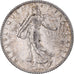 Moneda, Francia, Semeuse, Franc, 1914, Paris, MBC, Plata, KM:844.1, Gadoury:467