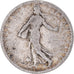 Francia, Semeuse, Franc, 1902, Paris, MB, Argento, KM:844.1, Gadoury:467