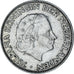 Münze, Niederlande, Juliana, 2-1/2 Gulden, 1961, SS, Silber, KM:185