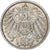 Coin, GERMANY - EMPIRE, Wilhelm II, Mark, 1909, Munich, AU(50-53), Silver, KM:14