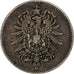 GERMANY - EMPIRE, Wilhelm I, Mark, 1886, Dresde, Silver, EF(40-45), KM:7