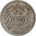 ALEMANHA - IMPÉRIO, Wilhelm II, Mark, 1896, Munich, Prata, EF(40-45), KM:14