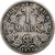 ALEMANIA - IMPERIO, Wilhelm I, Mark, 1875, Frankfurt, Plata, BC+, KM:7