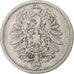 ALEMANHA - IMPÉRIO, Wilhelm I, Mark, 1875, Berlin, Prata, VF(20-25), KM:7