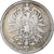 GERMANIA - IMPERO, Wilhelm I, Mark, 1876, Munich, BB, Argento, KM:7