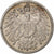 Empire allemand, Wilhelm II, Mark, 1903, Karlsruhe, Argent, TTB, KM:14