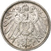 GERMANY - EMPIRE, Wilhelm II, Mark, 1915, Muldenhütten, Silver, MS(60-62)