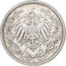 ALEMANHA - IMPÉRIO, 1/2 Mark, 1909, Berlin, Prata, EF(40-45), KM:17