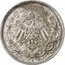 DUITSLAND - KEIZERRIJK, 1/2 Mark, 1916, Berlin, Zilver, PR, KM:17