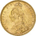 Grã-Bretanha, Victoria, Sovereign, 1890, Dourado, AU(50-53), KM:767