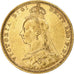 Gran Bretagna, Victoria, Sovereign, 1892, Souverain, Oro, BB+, KM:767