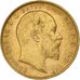 Groot Bretagne, Edward VII, Sovereign, 1905, Goud, PR, KM:805