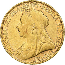 Australia, Victoria, Sovereign, 1898, Melbourne, Oro, SPL-, KM:13