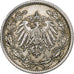 ALEMANHA - IMPÉRIO, 1/2 Mark, 1915, Berlin, Prata, AU(50-53), KM:17