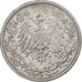 DUITSLAND - KEIZERRIJK, 1/2 Mark, 1906, Muldenhütten, Zilver, FR+, KM:17