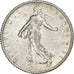 France, Semeuse, Franc, 1916, Paris, AU(50-53), Silver, KM:844.1, Gadoury:467