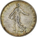 France, Semeuse, Franc, 1914, Paris, EF(40-45), Silver, KM:844.1, Gadoury:467