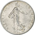 France, Semeuse, Franc, 1911, Paris, EF(40-45), Silver, KM:844.1, Gadoury:467