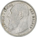 Belgien, Leopold II, 1 Frank, 1909, Silber, SS, KM:59