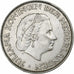 Coin, Netherlands, Juliana, 2-1/2 Gulden, 1960, AU(50-53), Silver, KM:185