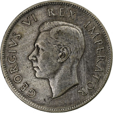 Munten, Zuid Afrika, George VI, 2-1/2 Shillings, 1941, ZF, Zilver, KM:30