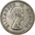 South Africa, Elizabeth II, 2-1/2 Shillings, 1953, Silver, EF(40-45), KM:51