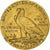 $5, Half Eagle, Indian Head, 1908, Philadelphia, Oro, MBC, KM:129