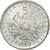 Munten, Frankrijk, Semeuse, 5 Francs, 1960, PR+, Zilver, KM:926, Gadoury:770