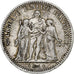 Francia, Hercule, 5 Francs, 1849, Paris, MB+, Argento, KM:756.1, Gadoury:683