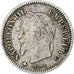 Francja, Napoleon III, 20 Centimes, 1867, Paris, Srebro, EF(40-45), KM:808.1